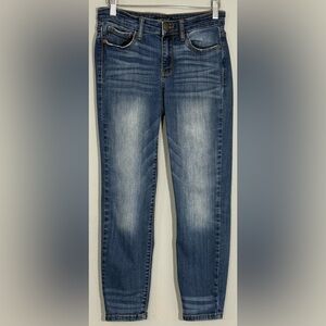 Judy Blue Relaxed Fit Skinny Jeans Sz 27 Medium Wash Stretch